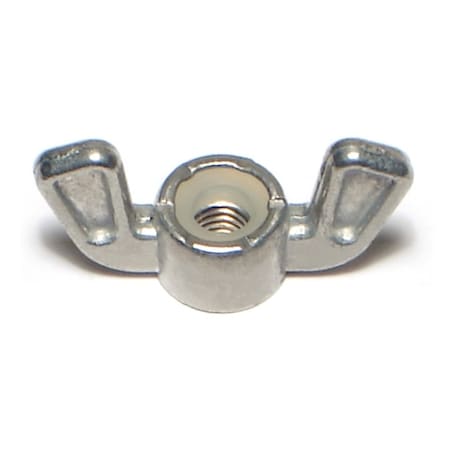 Midwest Fastener Wing Nut, #10-32, Steel, Zinc Plated, 20 PK 71783